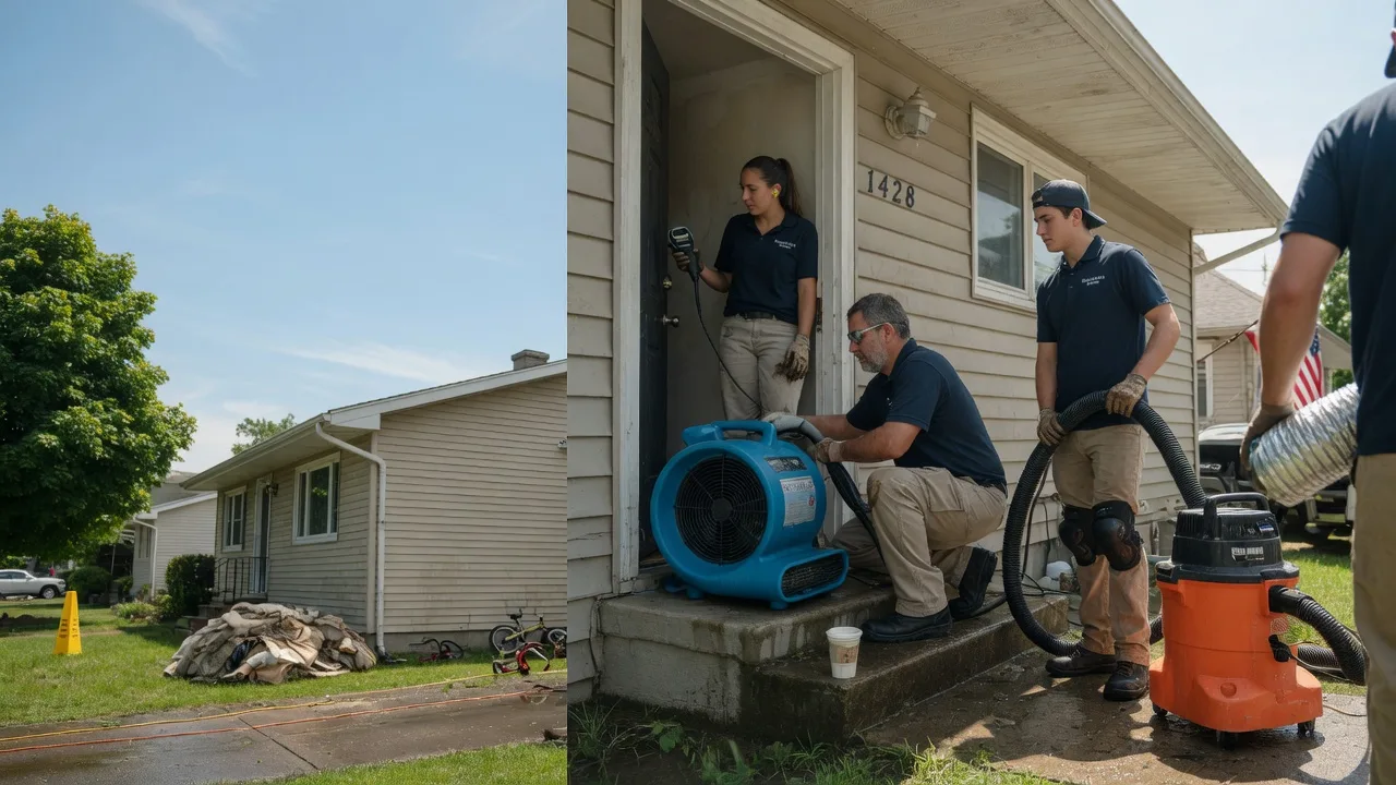 Water Damage Restoration in Metamora, IL near me